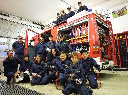 Junge Feuerwehr-Vifzacks heiß auf Wissenstest