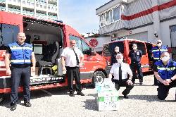 Feuerwehr überführte 300.000 Corona-Tests in den Bezirk Amstetten